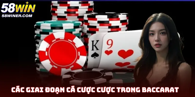 Các giai đoạn cá cược trong baccarat