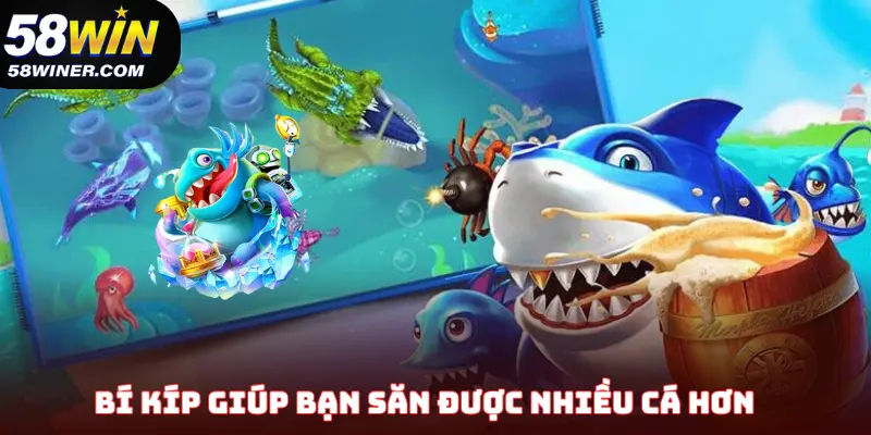Bí kíp giúp bạn săn được nhiều cá hơn