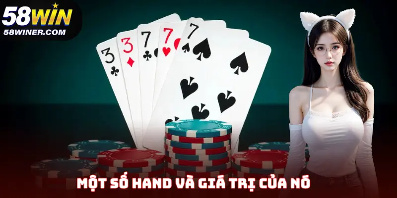 Một số hand và giá trị của nó